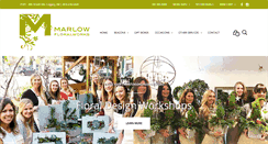 Desktop Screenshot of marlowfloralworks.com